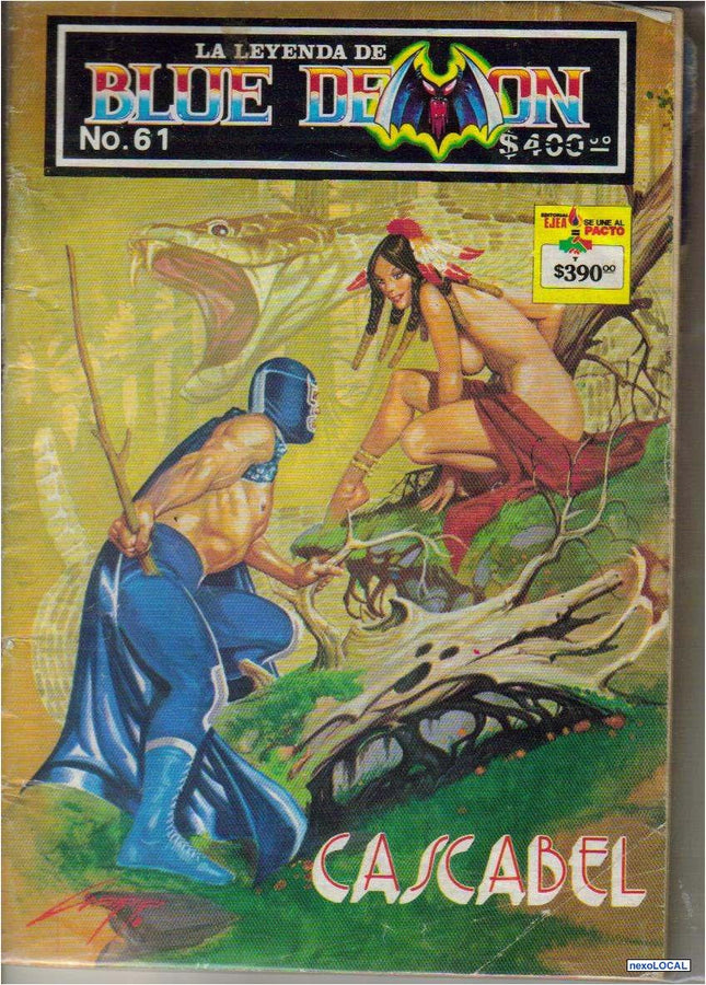 La Leyenda de Blue Demon 61 Magazine PWcatalog