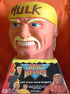 Life Size Hero Heads Hulk Hogan 1995 OSFT PWcatalog