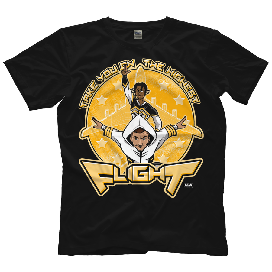 Lio Rush and Dante Martin Highest Flight T-Shirt Pwcatalog