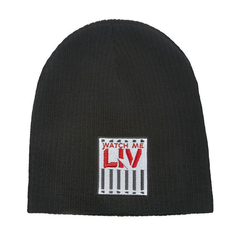 Liv Morgan Watch Me Liv Knit Beanie Hat Pwcatalog