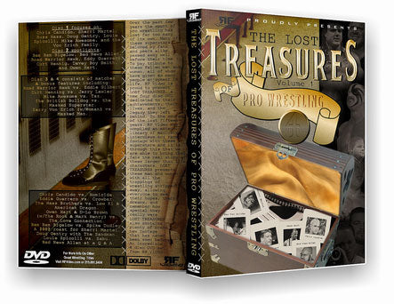 Lost Treasures of Pro Wrestling Vol. 1 DVDs & Videos PWcatalog