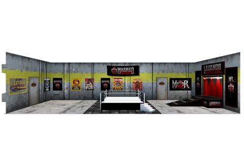 Boss Fight Studio Premium Collector Figures Wrestling Rings & Playsets: Legends of Lucha Libre Extreme Sets Diorama Action & Toy Figures PWcatalog