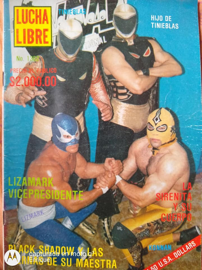 Lucha Libre Volume 1382 Magazine PWcatalog