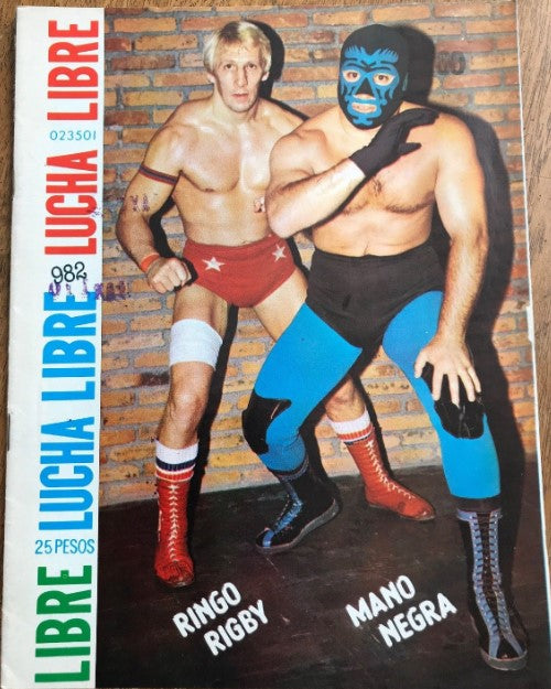 Lucha Libre Volume 982 Magazine PWcatalog