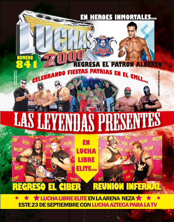 Luchas 2000 841 Magazine PWcatalog