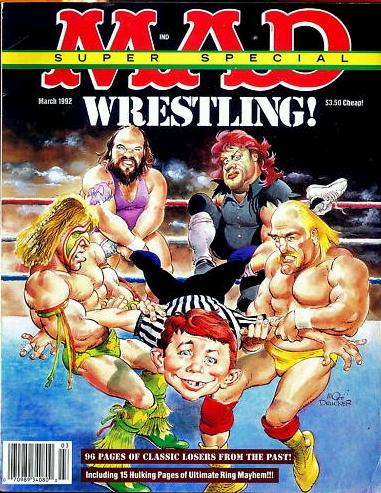 MAD Magazine Wrestling Super Special March 1992 Magazine PWcatalog