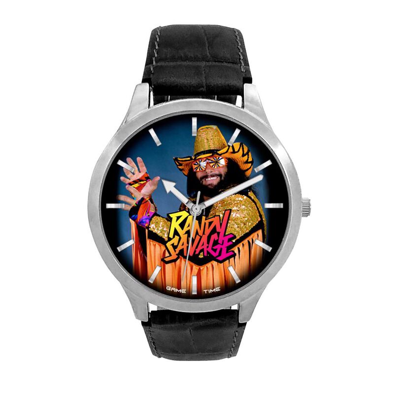 Macho Man Randy Savage Game Time Watch Pwcatalog
