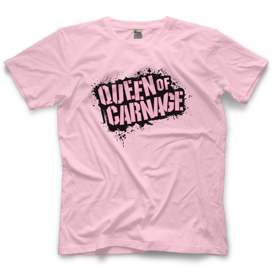Madusa Queen of Carnage (Pink) T-Shirt