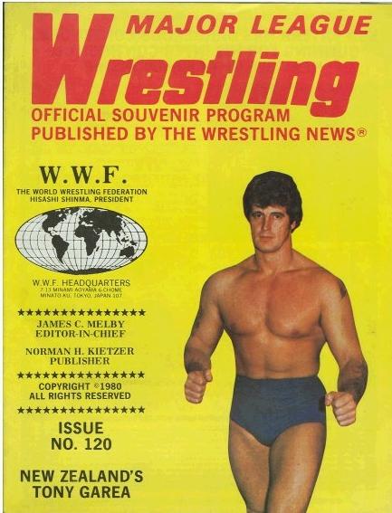 Major League Wrestling 1980 vol 120 Magazine PWcatalog