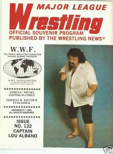 Major League Wrestling 1981 Vol 132 Magazine PWcatalog