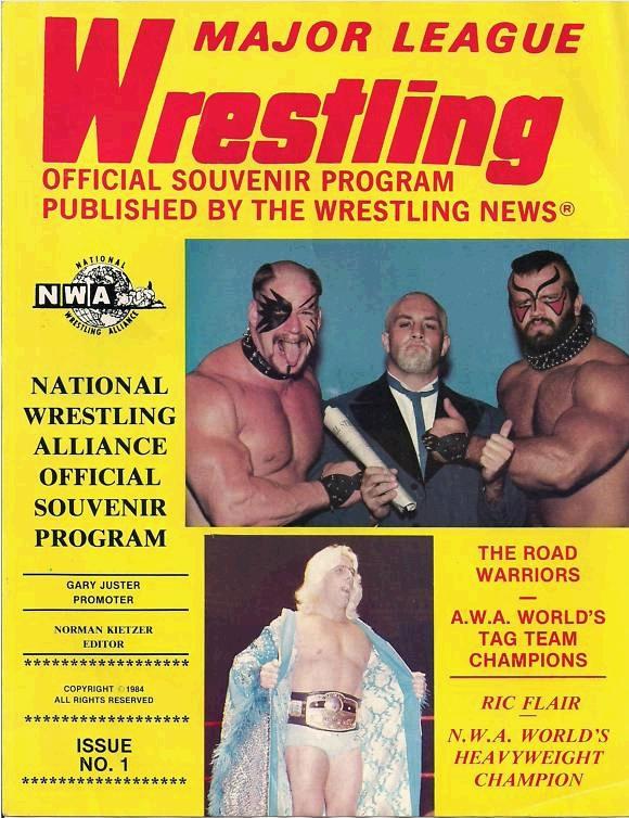 Major League Wrestling 1984 Magazine PWcatalog