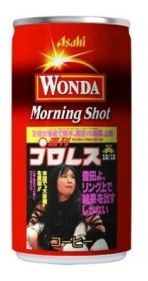 Asahi`s Wonda coffee Manami Toyotai FamilyMart PW Catalog