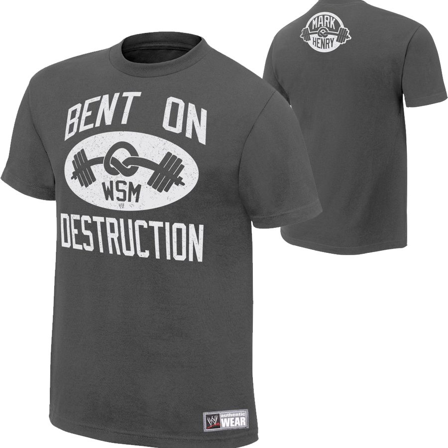 Mark Henry Bent On Destruction T-Shirt Pwcatalog