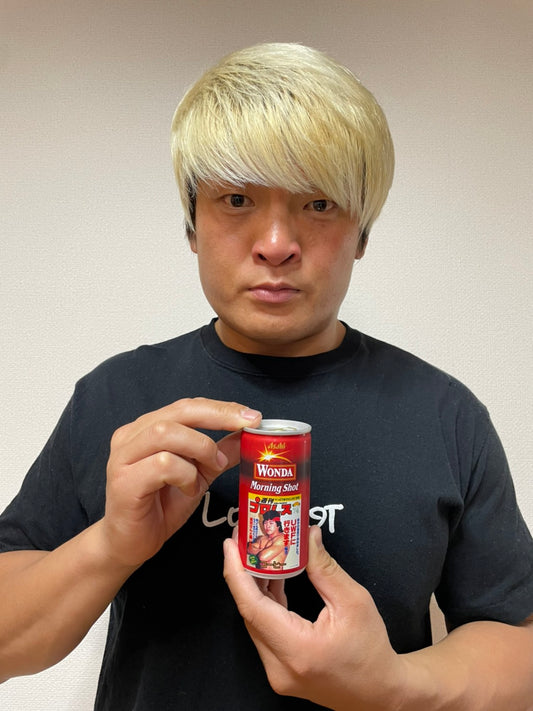 Asahi`s Wonda coffee Masakatsu Funaki FamilyMart