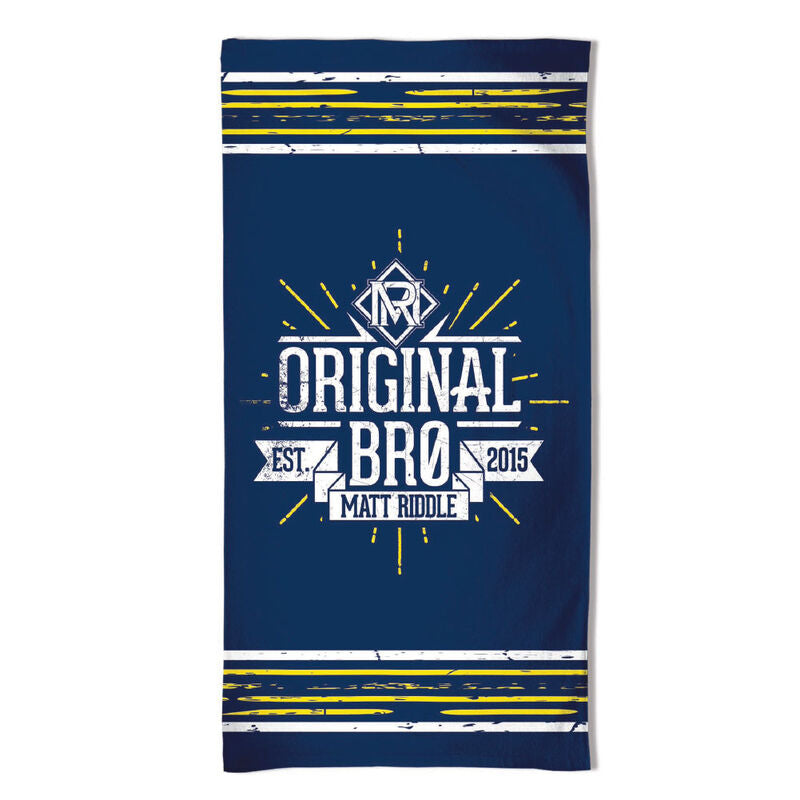 Matt Riddle Original Bro Beach Towel Pwcatalog