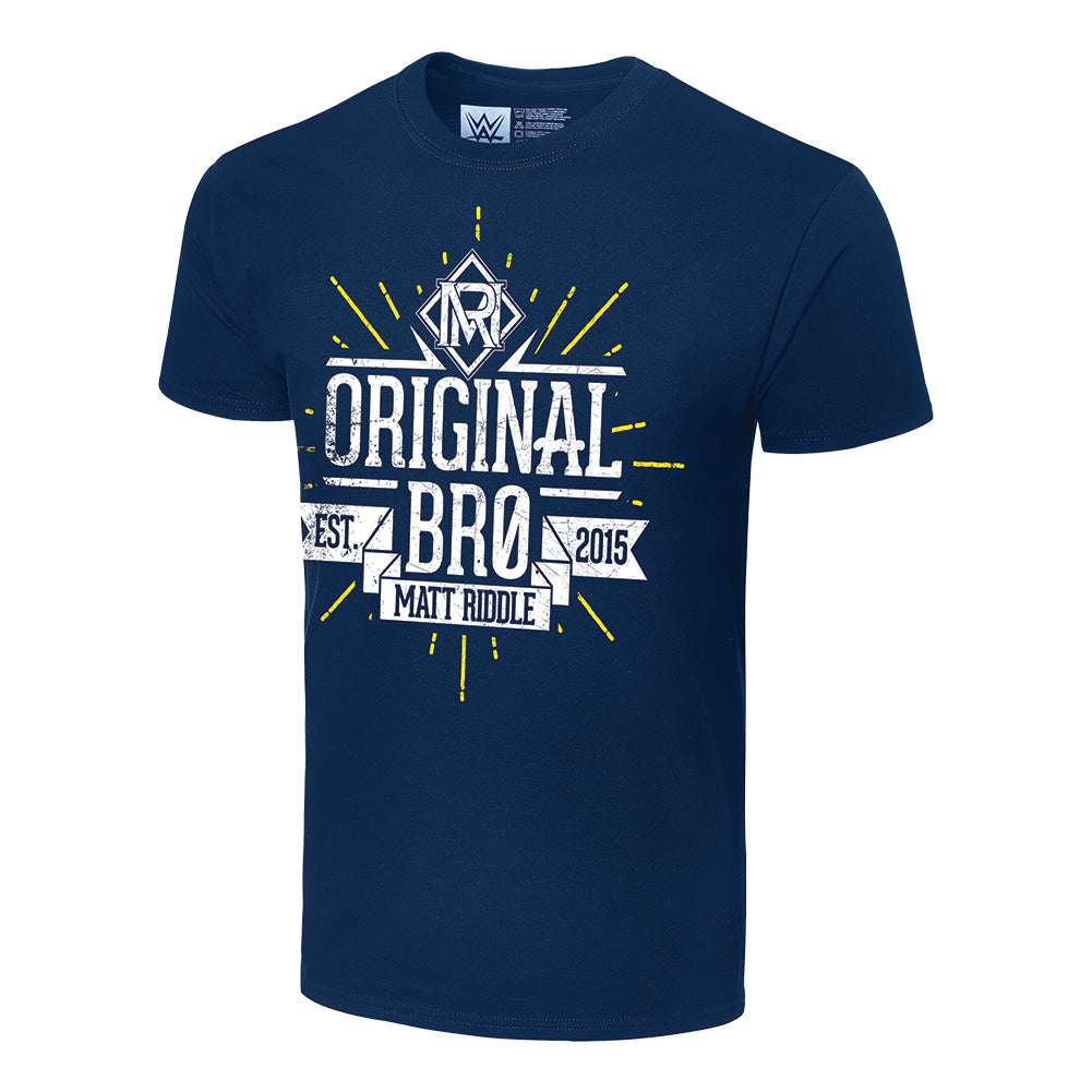 Matt Riddle Original Bro Youth Authentic T-Shirt Pwcatalog