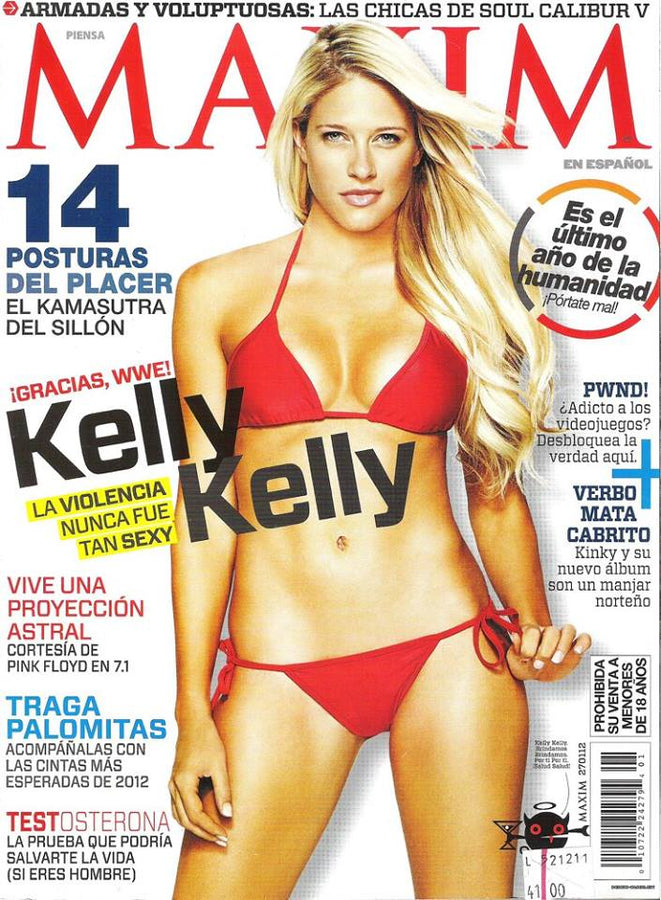 Maxim January 2012 (Mexico) Magazine PWcatalog