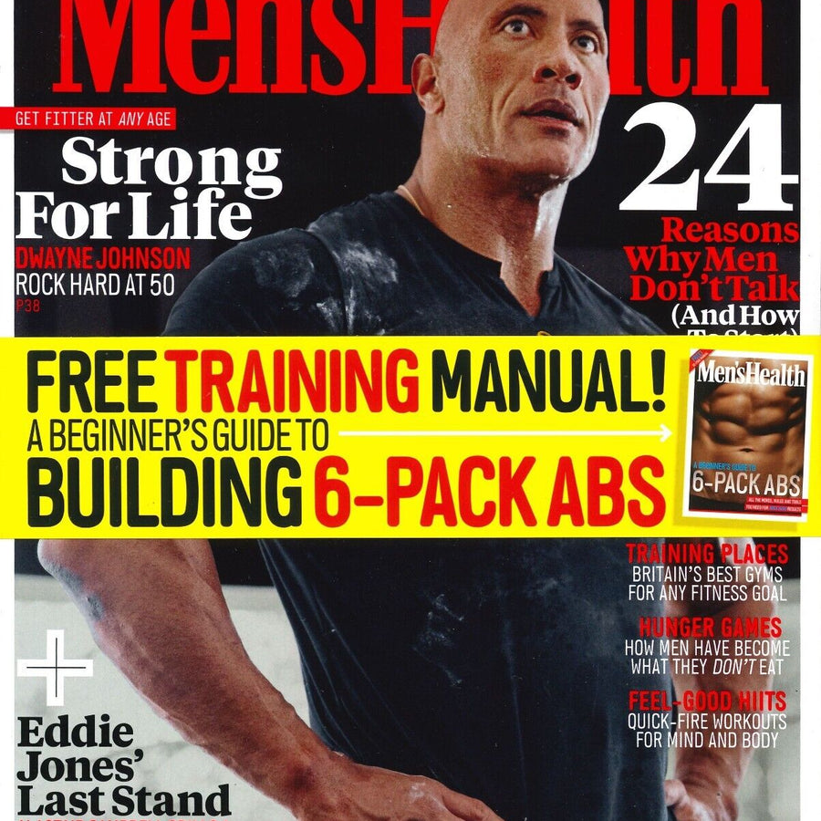 Men's Health 2023 Jan-Feb The Rock Magazine PWcatalog