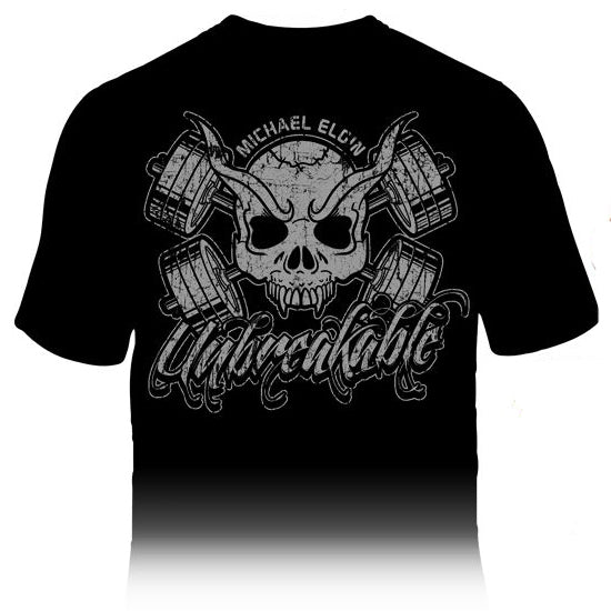 Michael Elgin Unbreakable Skull T-Shirt Pwcatalog