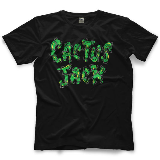 Mick Foley Barbed Wire Letters T-Shirt