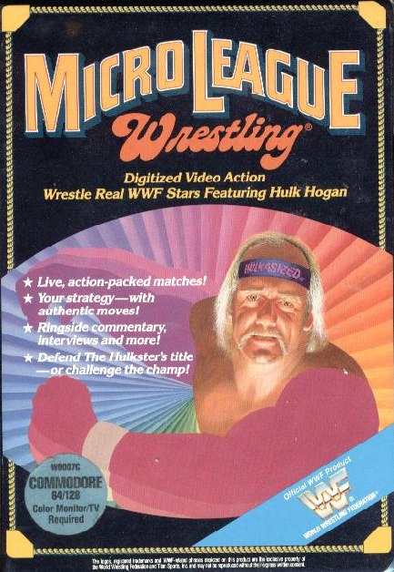 WWF MicroLeague Wrestling [Commodore 64] PWcatalog