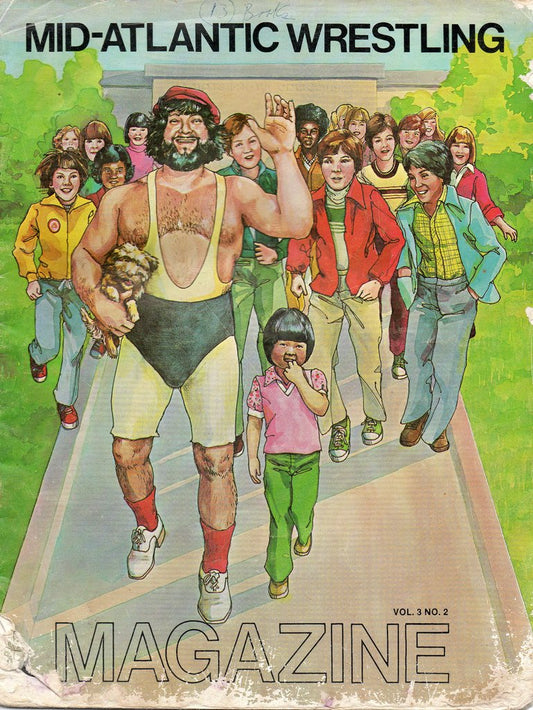 Mid Atlantic wrestling Volume 3 Magazine PWcatalog