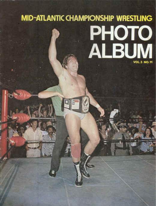 Mid Atlantic wrestling Photo album Volume 3 Magazine PWcatalog