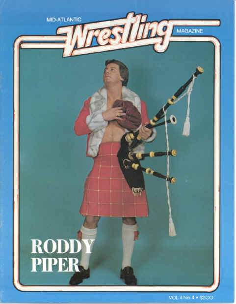 Mid Atlantic wrestling Volume 4 Magazine PWcatalog