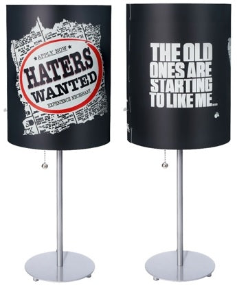 The Miz Haters Wanted Lamp Pwcatalog