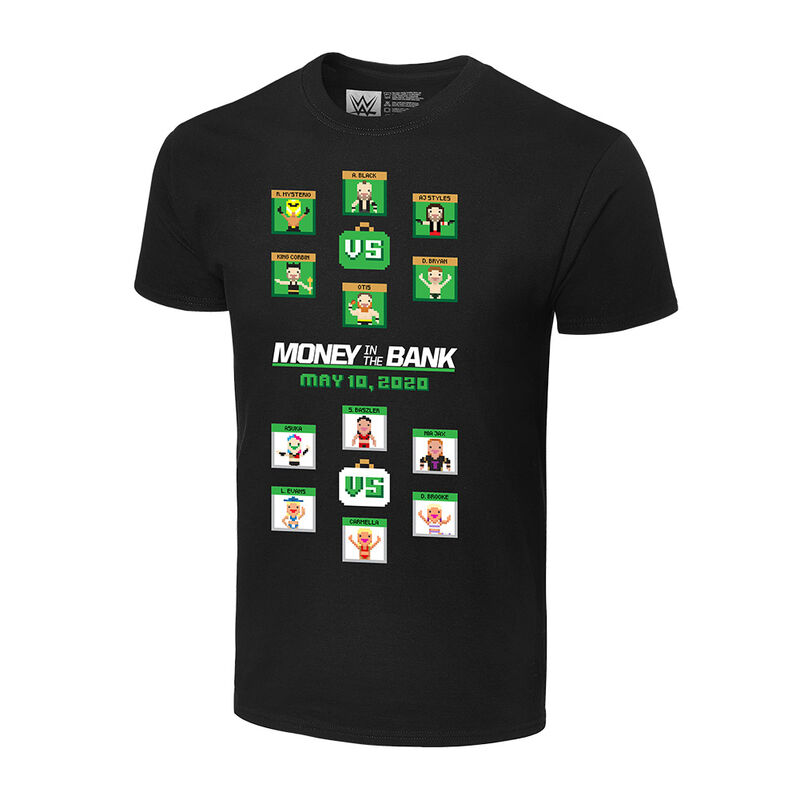 Money In The Bank 2020 8-Bit T-Shirt Pwcatalog