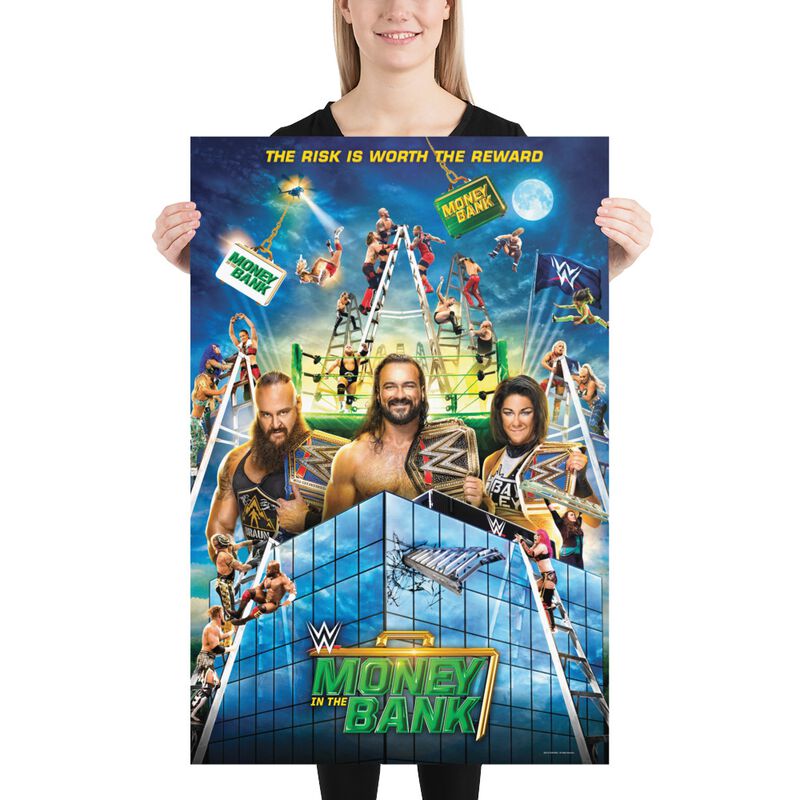 Money in the Bank 2020 24x36 Photo Paper Poster Pwcatalog
