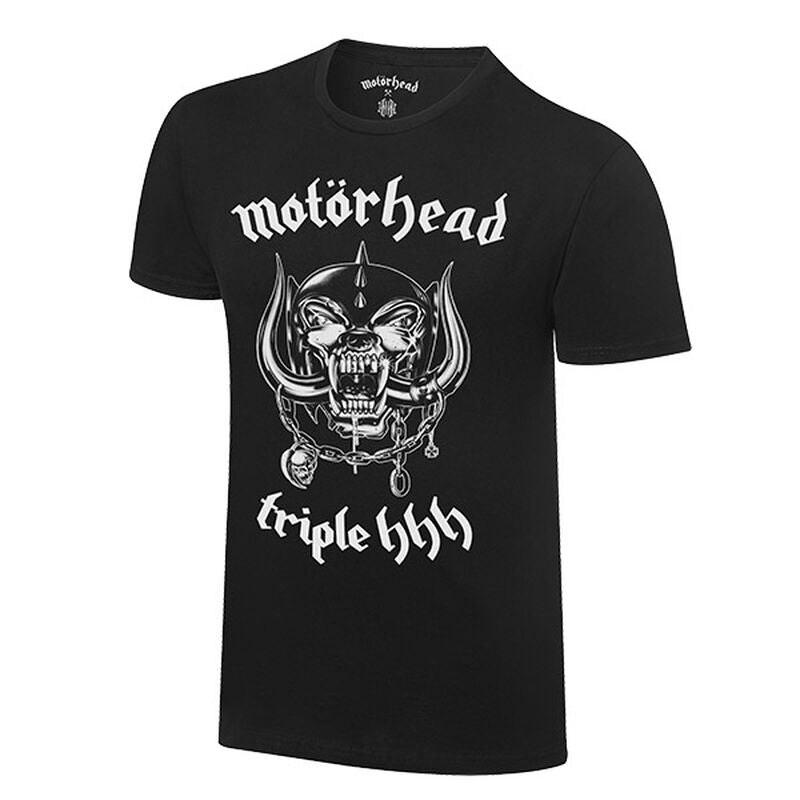 Motörhead x Triple H HHH Black T-Shirt Pwcatalog