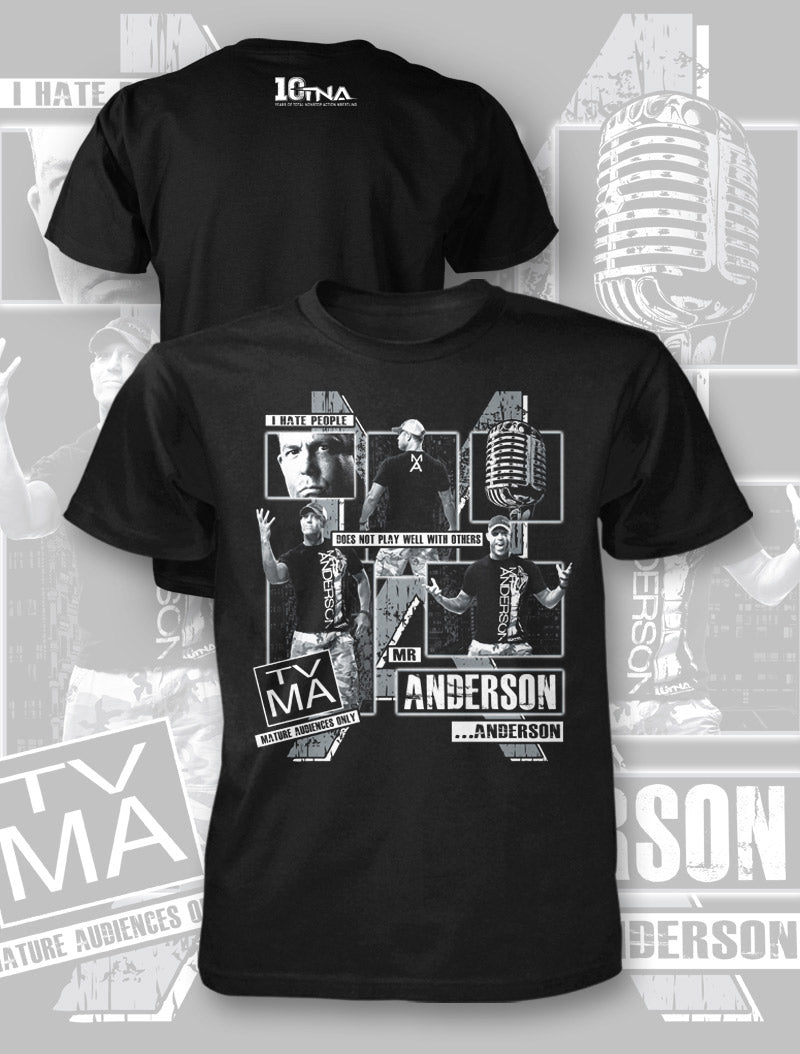 Mr. Anderson Comic Story T-Shirt Pwcatalog