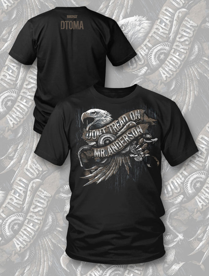 Mr. Anderson Don't Tread On Mr. Anderson T-Shirt Pwcatalog
