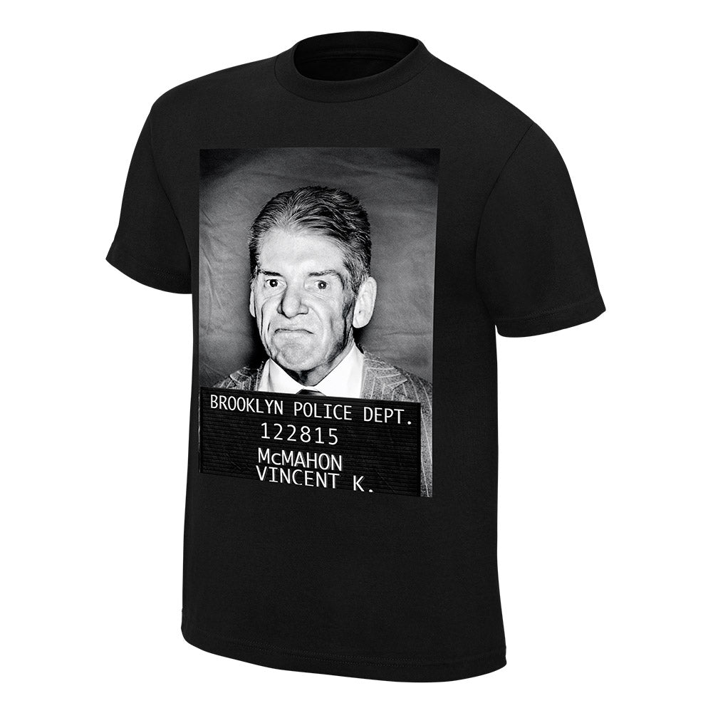 Mr. McMahon Mugshot T-Shirt Pwcatalog