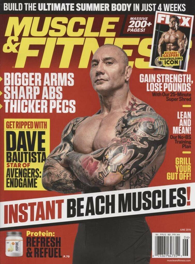 Muscle & Fitness 2019 June Batista Magazine PWcatalog