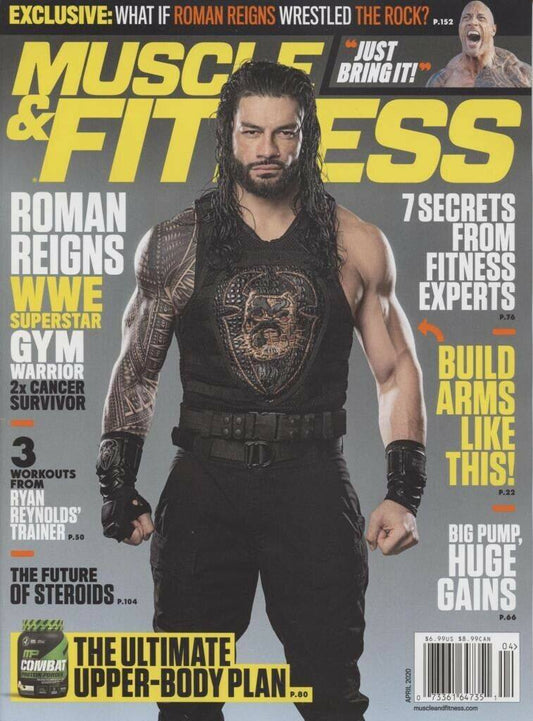 Muscle & Fitness 2020 April Roman Reigns