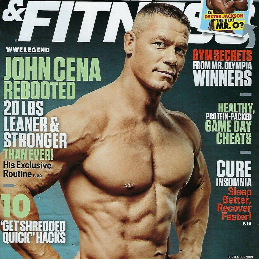 Muscle & Fitness September 2019 John Cena Magazine PWcatalog