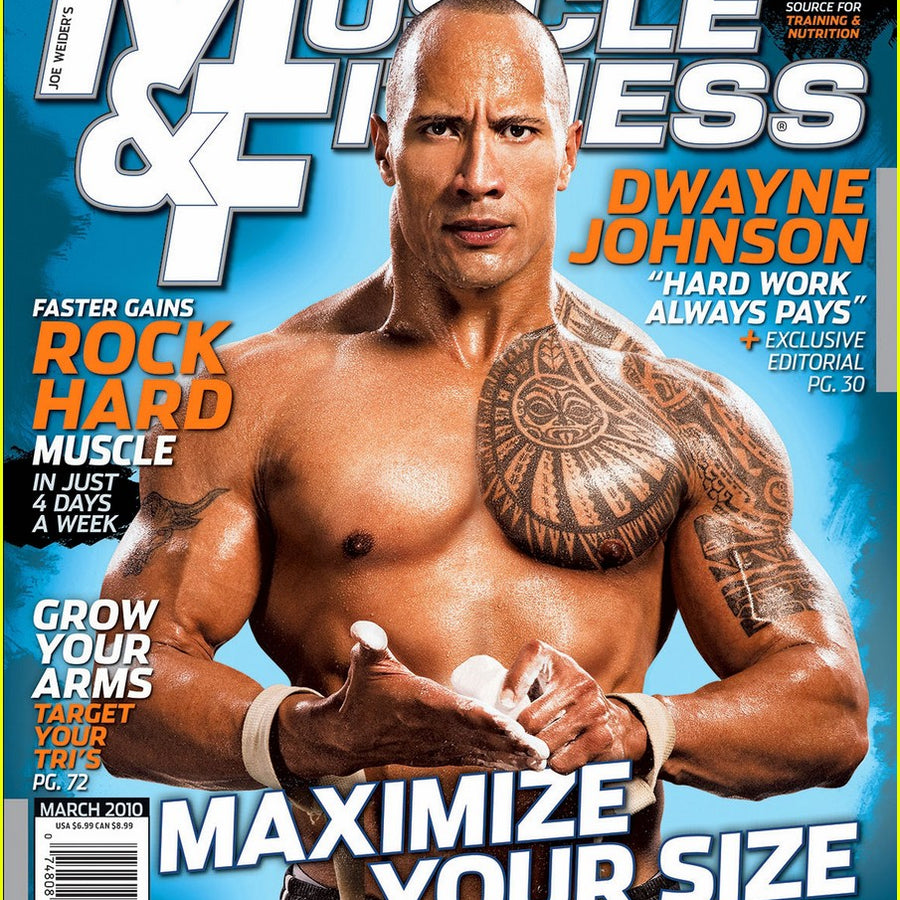 Muscle & Fitness March 2010 Magazine PWcatalog