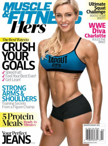 Muscle & Fitness Hers January/February 2016 Variant Cover Magazine PWcatalog
