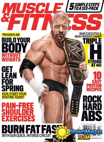 Muscle & Fitness April 2016 Magazine PWcatalog