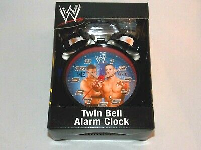 WWE Twin bell alarm clock John Cena & The Miz