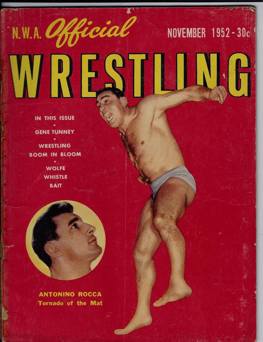 NWA Official Magazine November 1952 Magazine PWcatalog