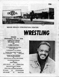NWA program 1976-01 Miami