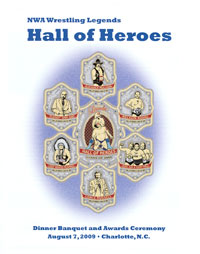 NWA program hall of heroes 2009