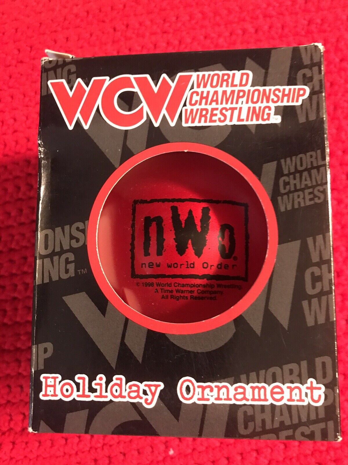 NWO Christmas Ornament WCW 1998