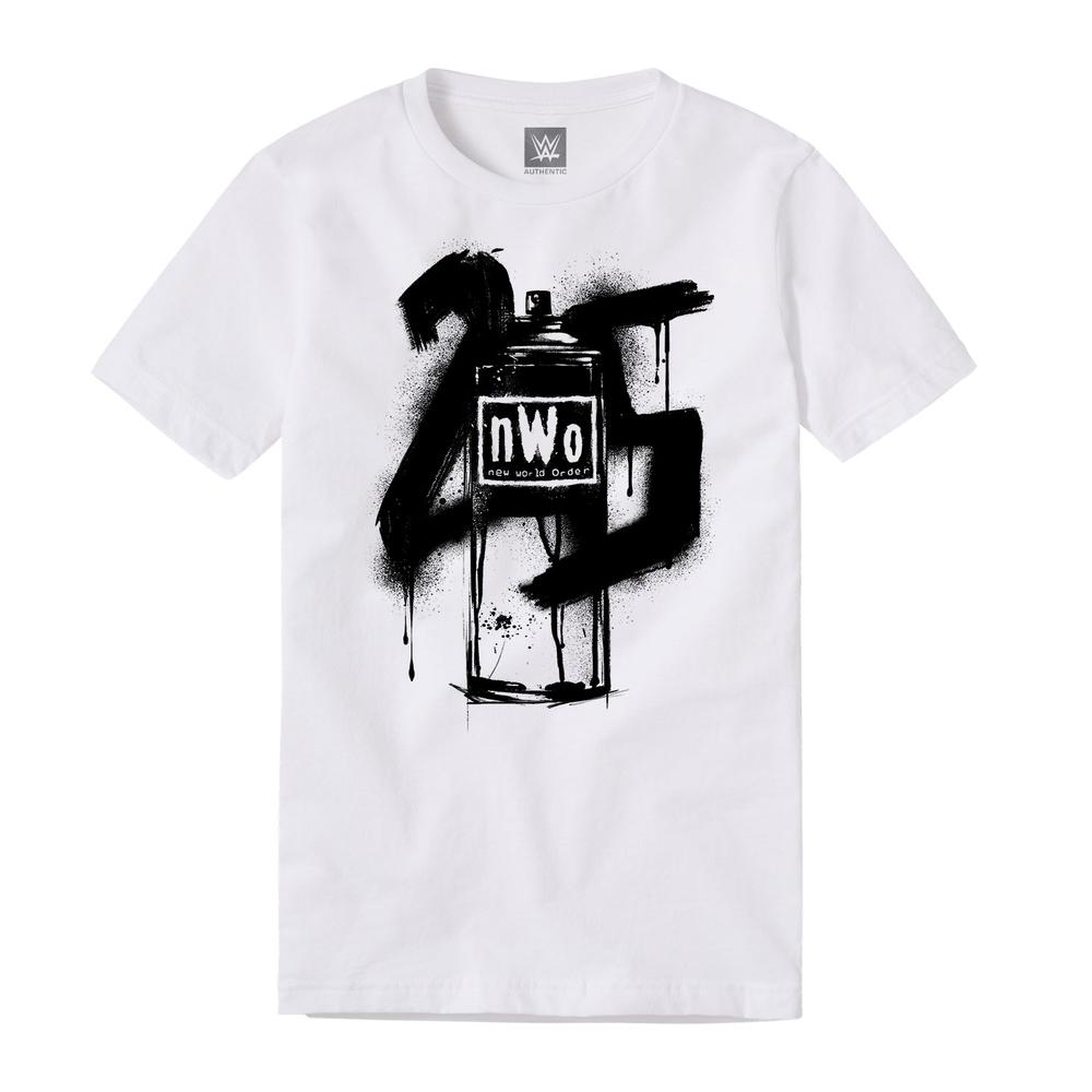 NWo 25 Years Spray Paint T-Shirt Pwcatalog