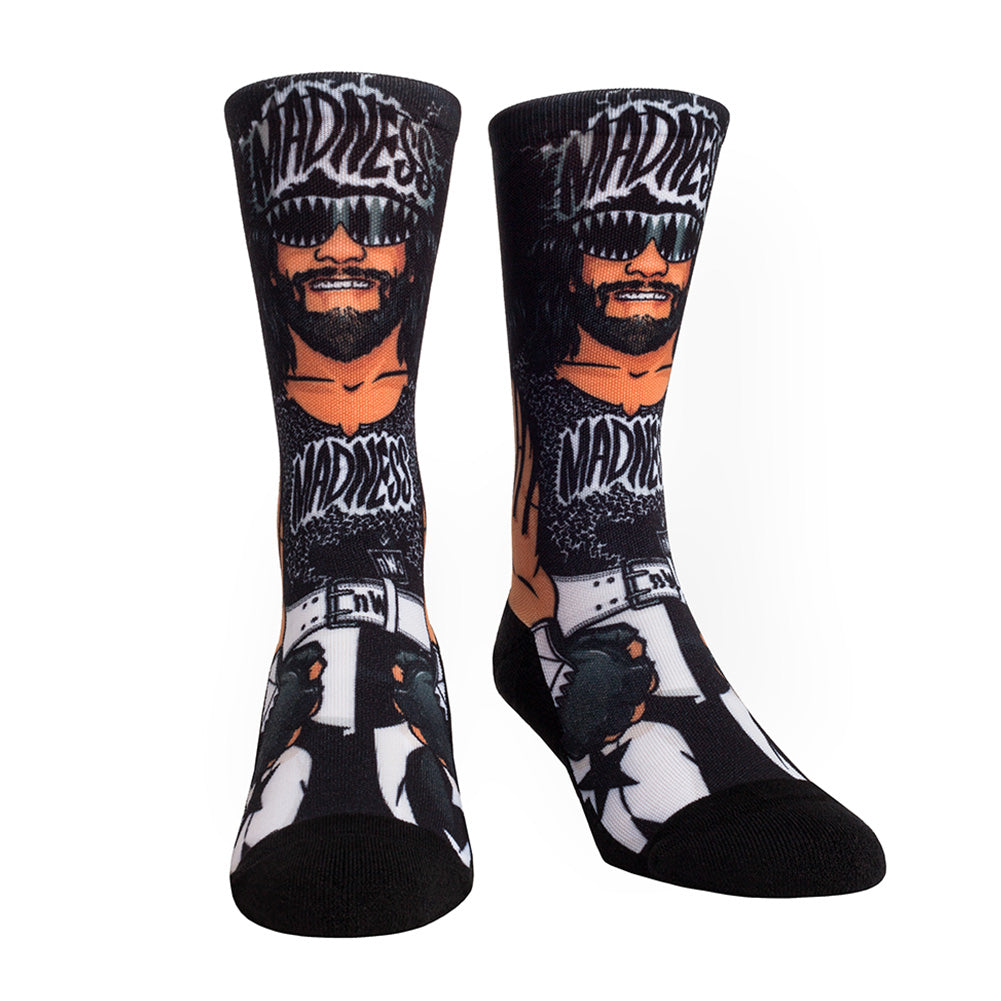 NWo Macho Man Rock 'Em Socks Pwcatalog