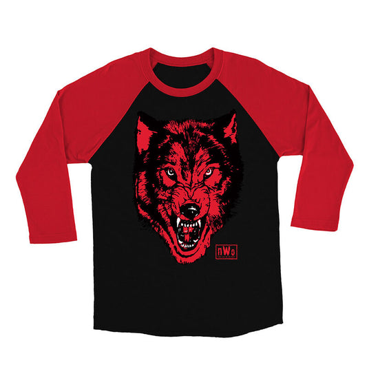 nWo Wolfpac Raglan Shirt