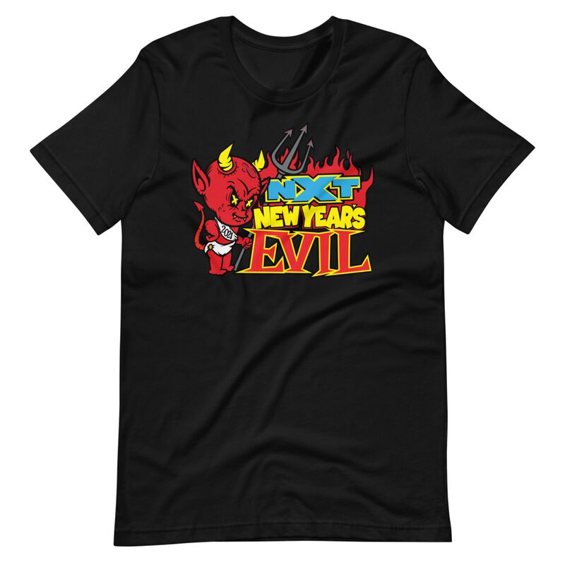 NXT New Year's Evil Logo T-Shirt Pwcatalog